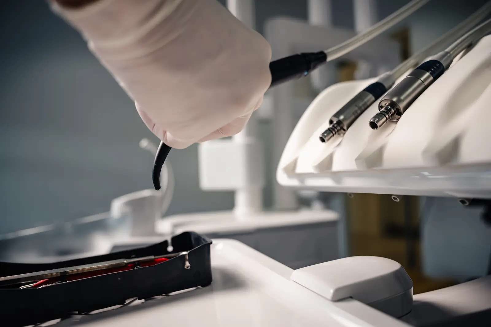 A clinic, where the water feeding an autoclave has to stay ultrapure
